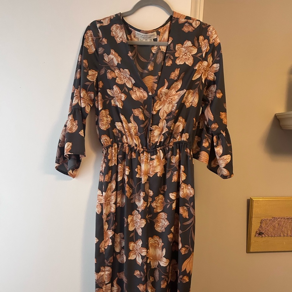 floral jumpsuit